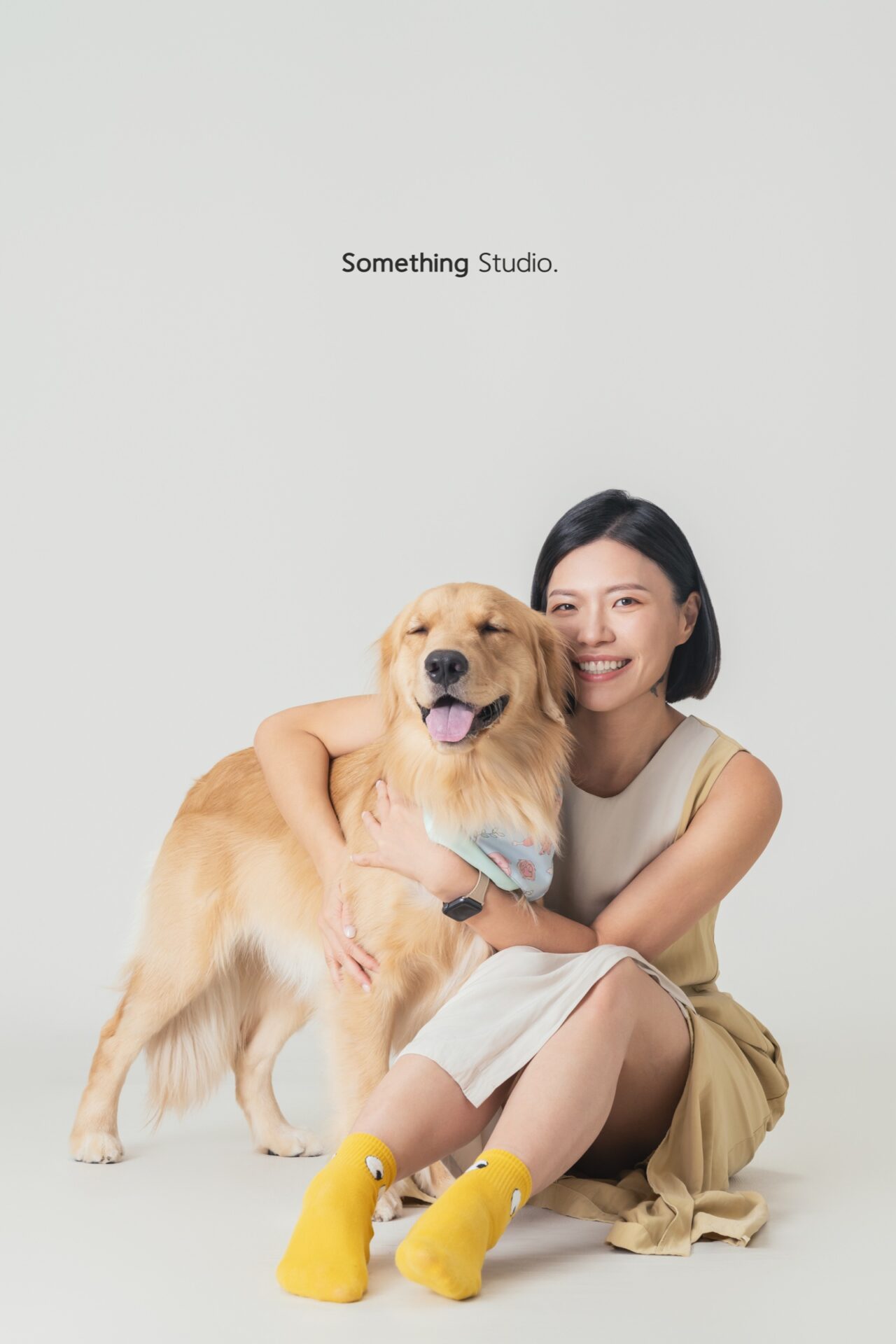 三牲工作室寵物攝影，黃金獵犬棚拍肖像與寵物寫真照片 03